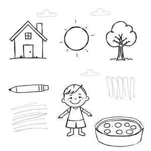 Ślady narzędzi — kolorowanka