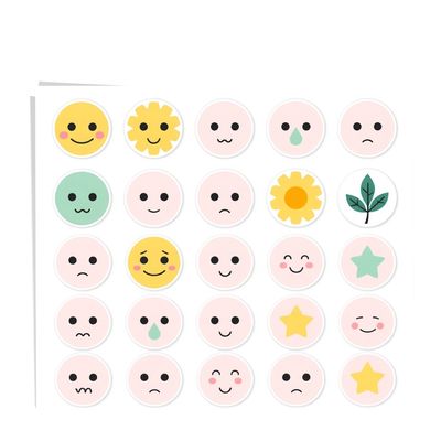 Arkusz naklejek — nagrody za udział