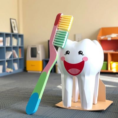 Wielka szczoteczka-demonstracja (prop)