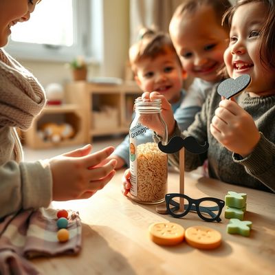Małe odkrycia dla Dziadka — sensoryczne spotkanie