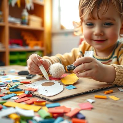 Kundelek — tworzymy papierowego pieska