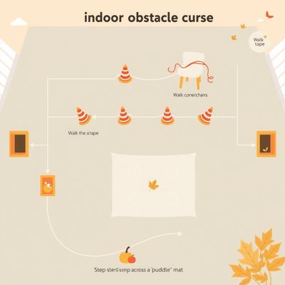 Schemat toru przeszkód: Spacer po parku