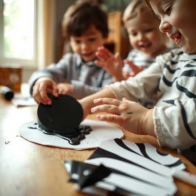 Dzień Zebry — malujemy paski