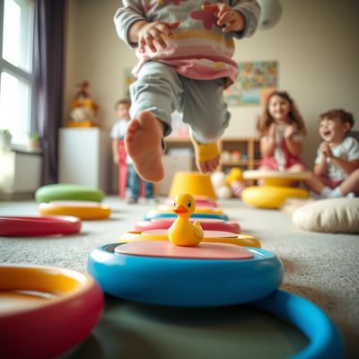 Dzień Gumowej Kaczki — zabawy ruchowe