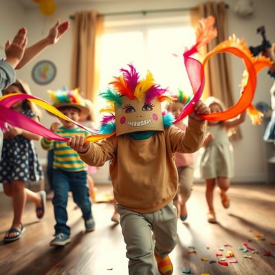 Mała parada karnawałowa