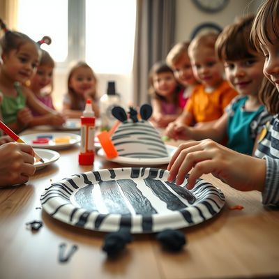 Dzień Zebry — talerzykowa zebra