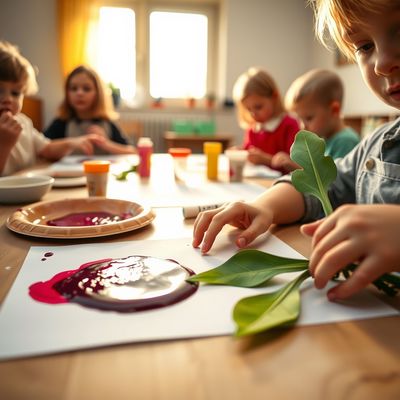 Burak — plastyczne poznawanie warzywa