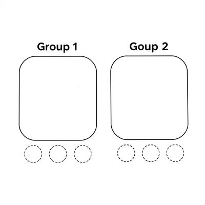 Szablon kartonika — puste pola