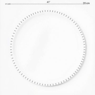 Szablon talerzyka / baza (duże koło)