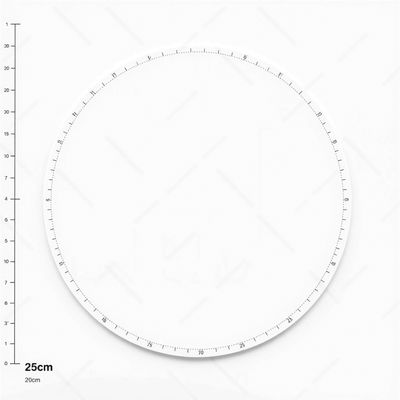 Szablon talerzyka / baza (duże koło)
