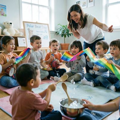 Dzień Niedźwiedzia Polarnego — zajęcia muzyczne