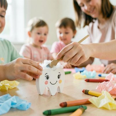 Dzień Dentysty — Uśmiechnięty ząbek