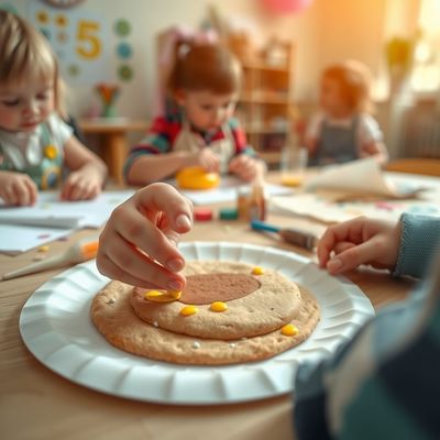 Ciasteczka — zabawa plastyczna