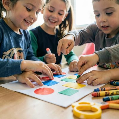 Dzień Matematyki — Kolorowe kształty