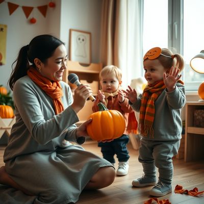 Muzyczne Halloween dla maluszków
