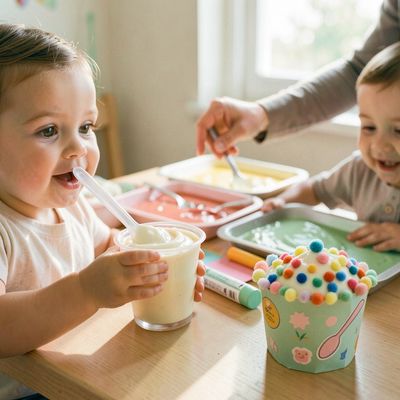 Światowy Dzień Budyniu — zabawa sensoryczno-plastyczna
