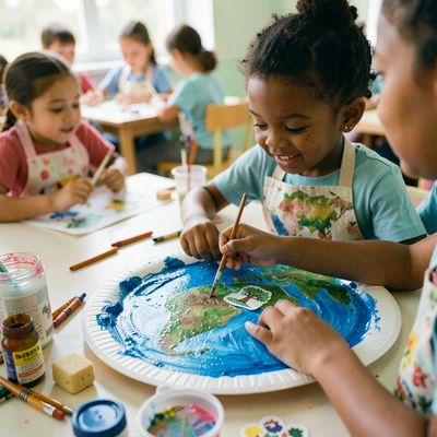 Moja mała Planeta — plastyczne Dzień Ziemi