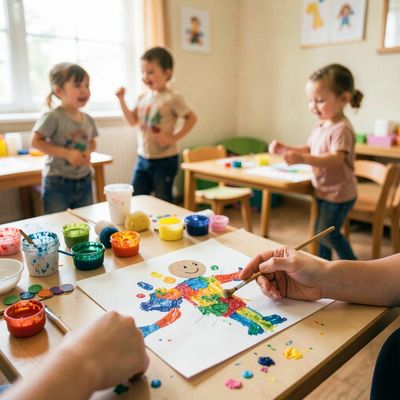 Dzień Tańca — Malujemy tańczące postacie