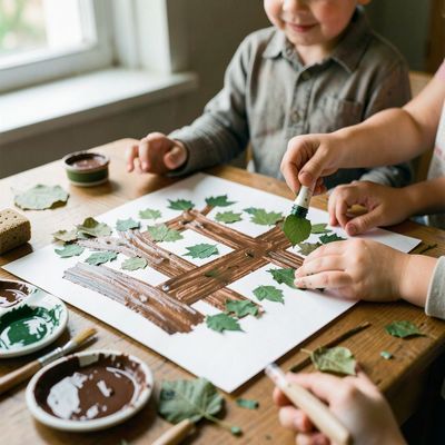 Dzień Lasu — leśna kolażowa przygoda