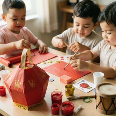 Dzień Języka Chińskiego — Małe lampiony