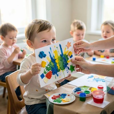 Dzień Kreatywności i Innowacji — Malowanie odkrywcze