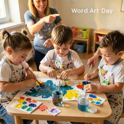 Światowy Dzień Sztuki — Mali Artyści