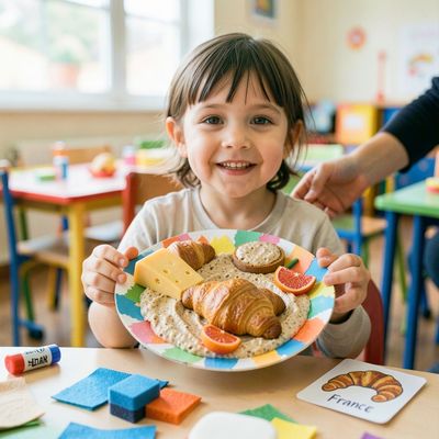 Europejski Dzień Śniadania — kolorowe śniadaniowe talerze