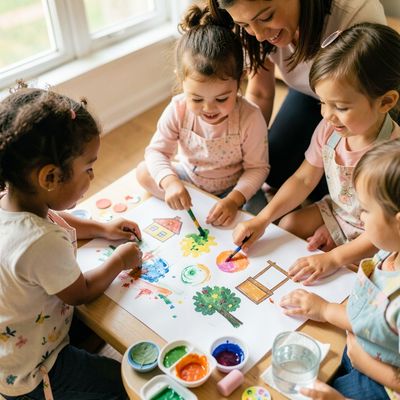 Dzień bez Komputera — Malujemy nasze ulubione zabawy