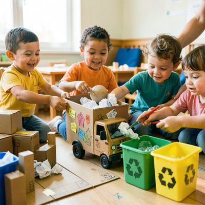 Dzień Pracownika Gospodarki Komunalnej — Budujemy miasto i śmieciarkę