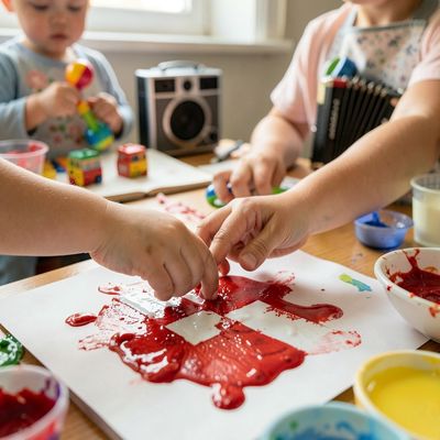 Święto Polskiej Muzyki i Plastyki — Malujemy do muzyki