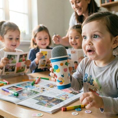 Małe media — moja pierwsza gazetka i mikrofon