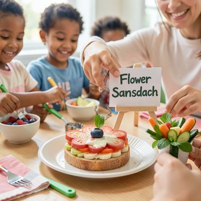 Dzień Florysty — Kwiatowe kanapki i jadalne bukieciki