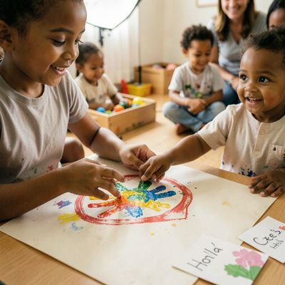 Międzynarodowy Dzień Solidarności Młodzieży — zabawy językowe dla maluszków
