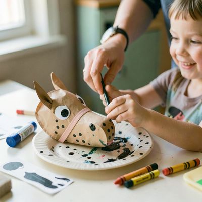 Światowy Dzień Tapira — tapir z papieru