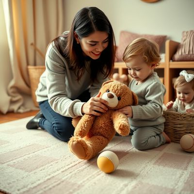 Pierwszy dzień w żłobku — Powitanie i poznawanie