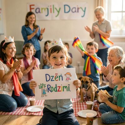 Dzień Rodziny — Krótki teatrzyk przedszkolny
