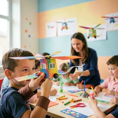 Święto Wojsk Aeromobilnych — Tworzymy helikopterki i samoloty
