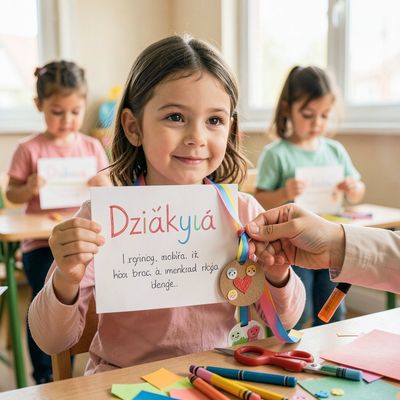 Dzień Doceniania Żony — kartka i medalion wdzięczności