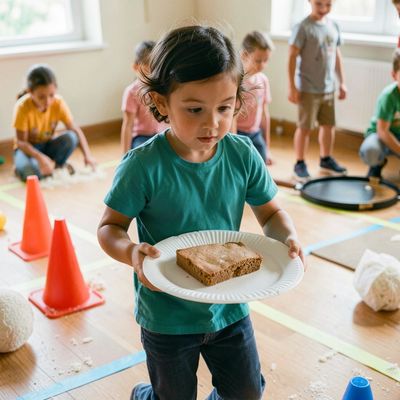 Dzień Kotleta Schabowego — zabawy koordynacyjne
