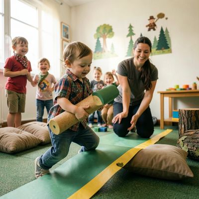 Światowy Dzień Drwala — Ruchowe Przygodowe Zajęcia