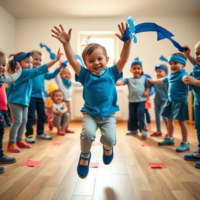 Dzień Smerfa - Tańczymy jak Smerfy