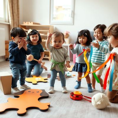 Dzień Zwierząt — zabawy rytmiczne