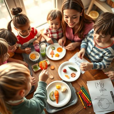 Dzień Zdrowego Jedzenia — zabawy zmysłowe