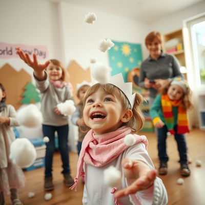 Światowy Dzień Śniegu — Teatrzyk Przedszkolaków