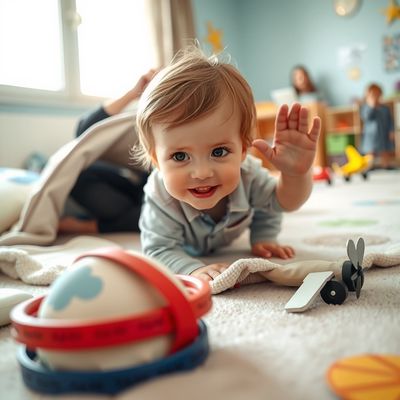 Dzień Lotnictwa — zajęcia koordynacyjne dla maluszków (1–2 lata)