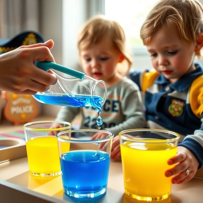 Dzień Policjanta — mały badacz