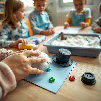 Światowy Dzień Śniegu — sensoryczna i manualna przygoda