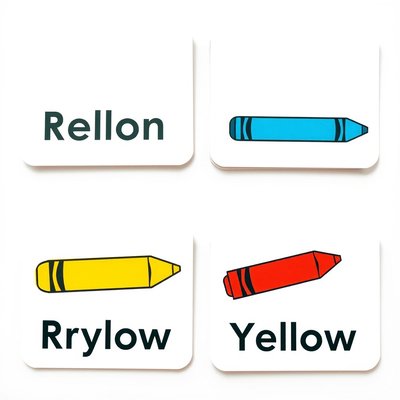 Karty kolorów do wydruku (z nazwami)