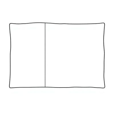 Szablon flagi do malowania palcami