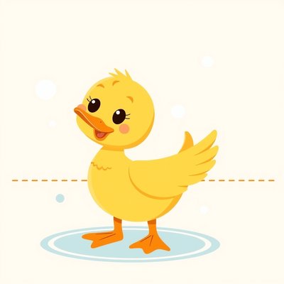 Plakat powitalny „Dzień Kaczki”